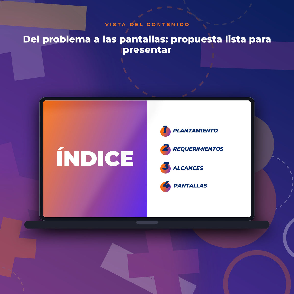 Vista del contenido de BuhoMath · Propuesta Completa de App Móvil Educativa en mockup