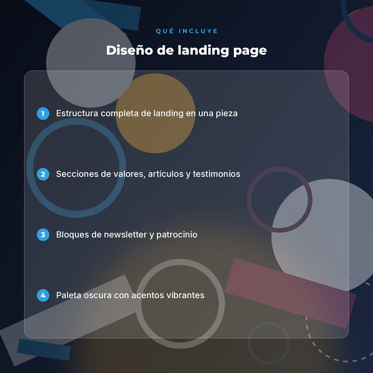 Qué incluye TopSchool · Landing Page Editorial de Alto Impacto